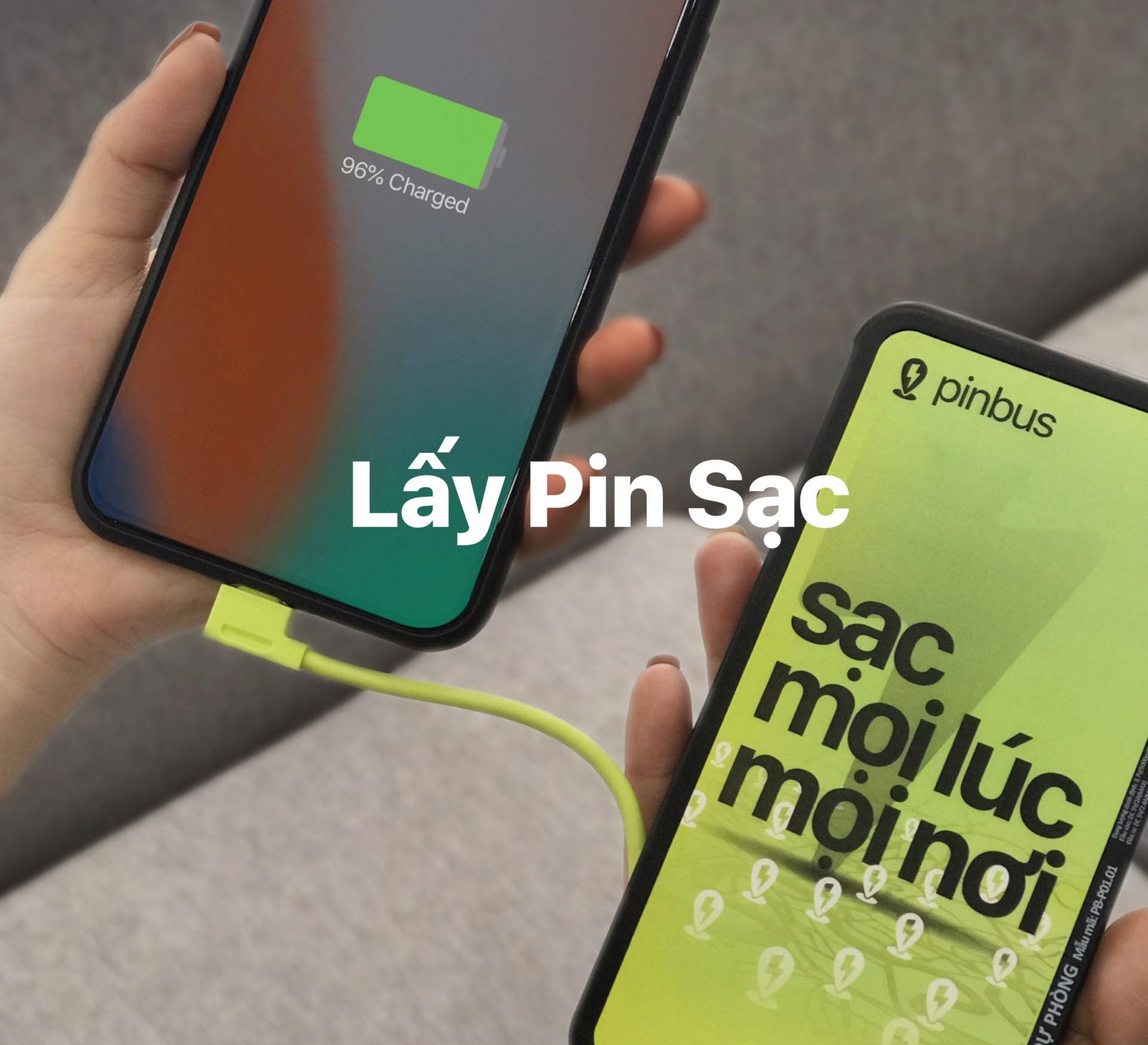 2. LẤY PIN SẠC